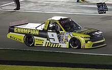 Enfinger's No. 9 truck at Las Vegas Motor Speedway in 2024. Grant Enfinger 9 Truck Las Vegas 2024.jpg