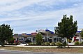 English: A small shopping centre at Harkness, Victoria