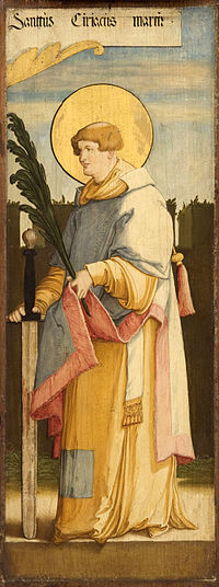 סיריאקוס הקדוש, ציור של המאסטר ממסקירך
