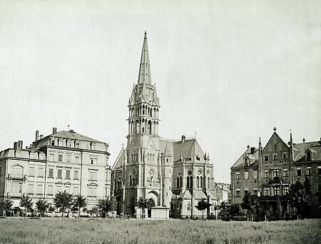 Hermann Krone Johanneskirche in Dresden (1889)