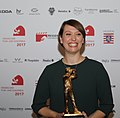 Teresa Hoerl beim Hessischen Film- und Kinopreis 2017