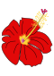 Hibiscus (rouge).svg