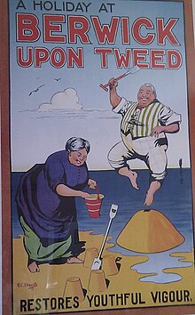 Holiday poster for Berwick-upon-Tweed Holiday at Berwick-upon-Tweed.jpg