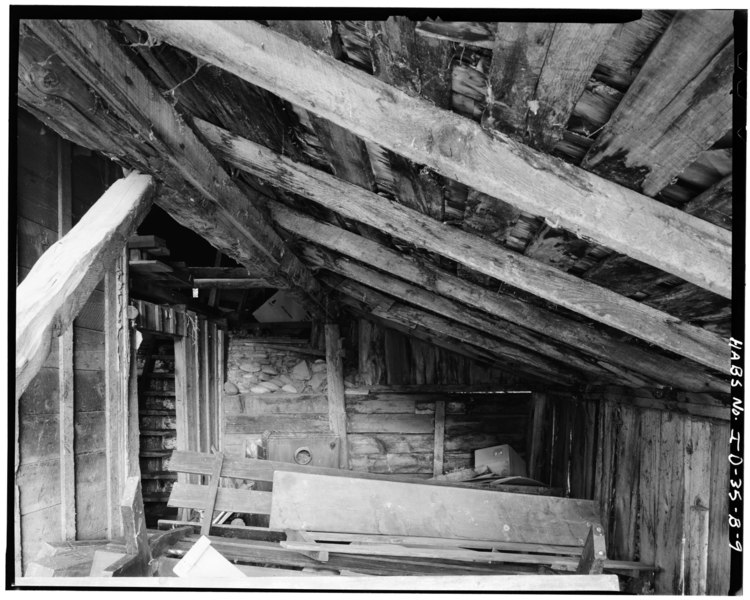 File:INTERIOR, WEST ROOM, LOOKING SOUTH (Hans Muessig, Photographer, June 1980) - Mitchell, Marsh and Ireton Ranch, Cellar, Montour, Gem County, ID HABS ID,23-MONT.V,2B-9.tif