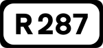 R287 Straßenschild}}