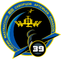 遠征39（日语：第39次長期滞在）徽標