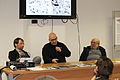 Italiano: Sergio Badino, Diego Cajelli e Carlo Chendi durante l'incontro "Amys presenta: Il linguaggio del Fumetto", svoltosi a Rapallo il 3 gennaio 2015.