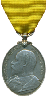 <span class="mw-page-title-main">Imperial Yeomanry Long Service Medal</span> Award