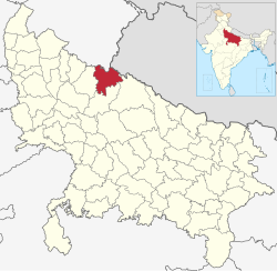 Pilibhit -distriktet i Uttar Pradesh