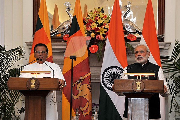 President Maithripala Sirisena on a State Visit to India, February 2015