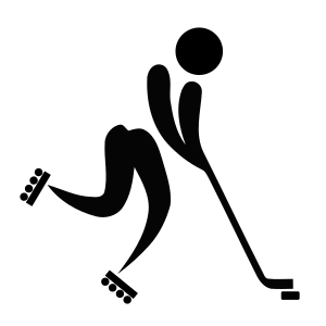 Súbor:Inline hockey pictogram.svg