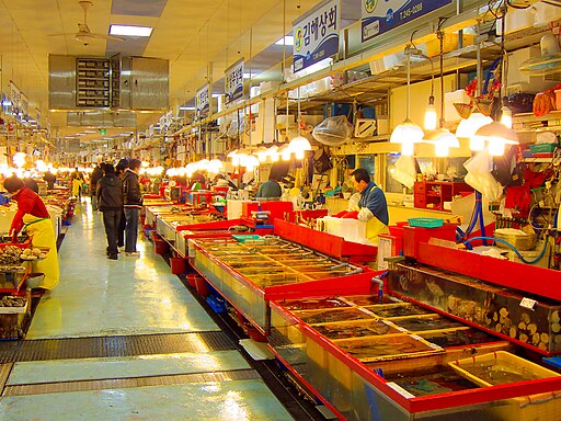 Jagalchi Market, Busan, South Korea