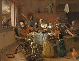 Jan Steen: Lewe, Werke, Invloede