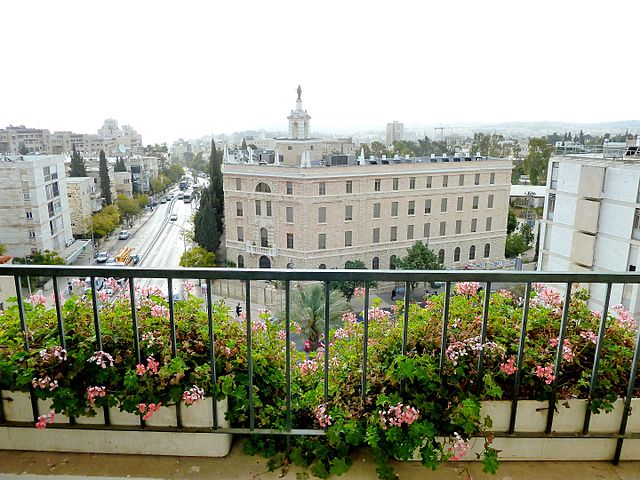 Jerusalem Terra Sancta College on Keren Hayesod Street, Rehavia