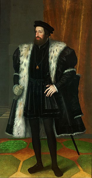 File:Johann Bocksberger d. Ä., , Kunsthistorisches Museum Wien, Kunstkammer Wien - Kaiser Ferdinand I. (1503-1564), Bildnis in ganzer Figur - GG 4386 - Kunsthistorisches Museum.jpg