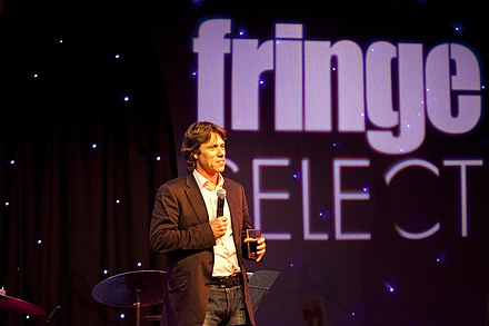 John Bishop performing at the Edinburgh Festival Fringe