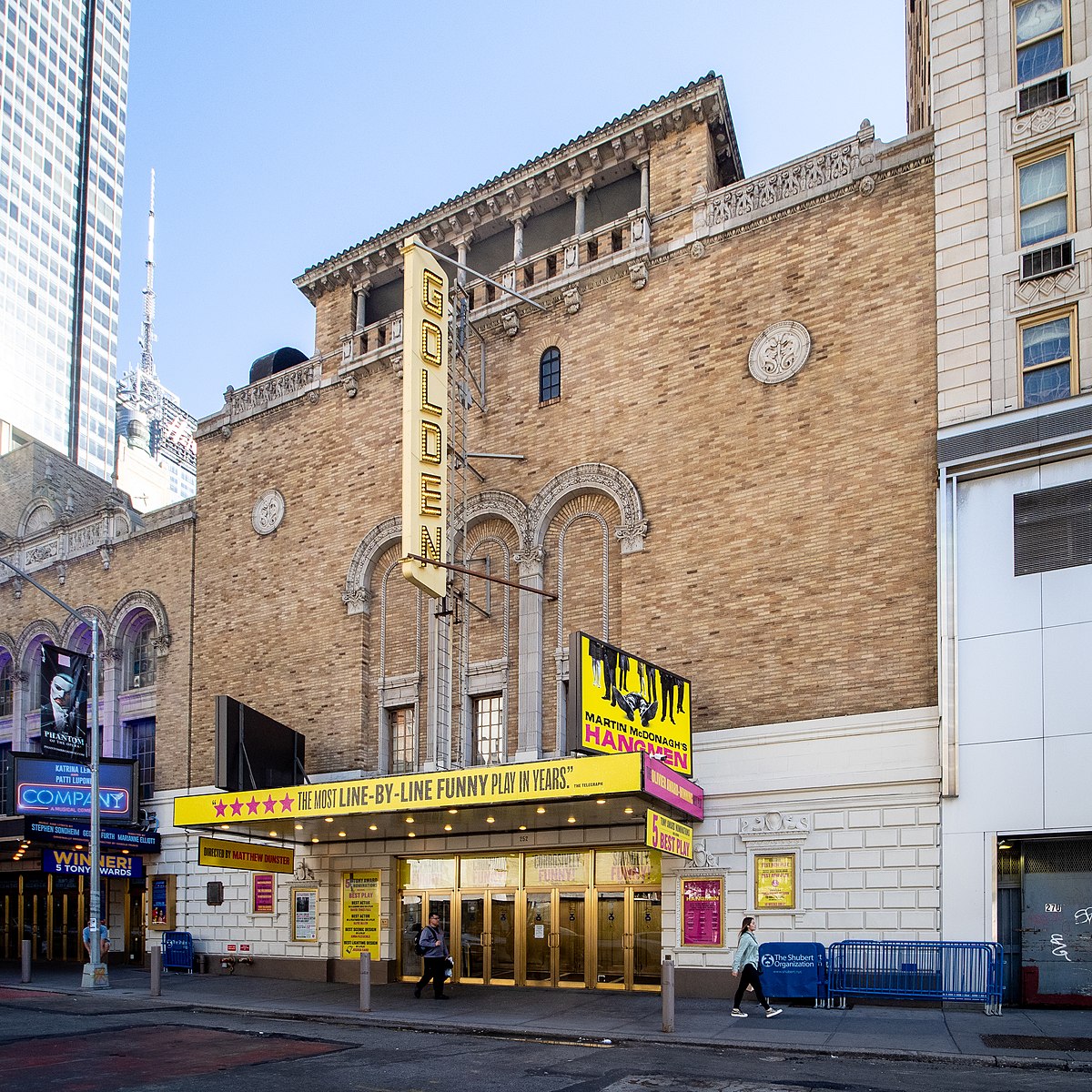 NYC - Theatre District: Booth Theatre and West 45th Street…