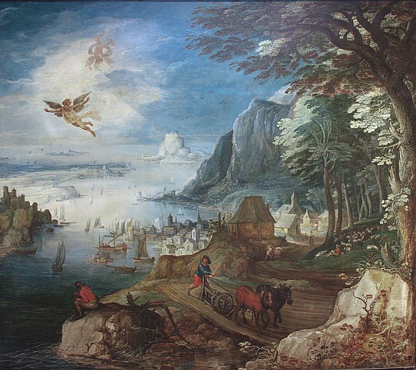 Landscape with the Fall of Icarus, 1579–1635, Nationalmuseum, Stockholm