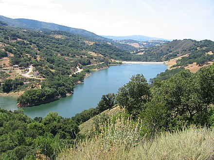 Guadalupe Reservoir at Almaden Quicksilver County Park
