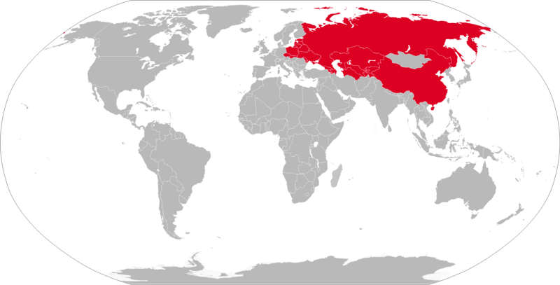 Map with former K-5 operators in red