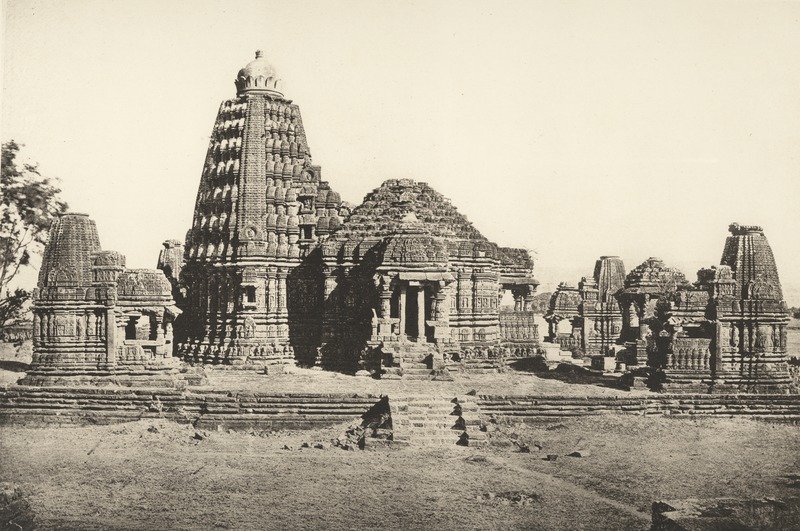 File:KITLV 88234 - Unknown - Gondeshvara temple at Sinnar in British India - 1897.tif