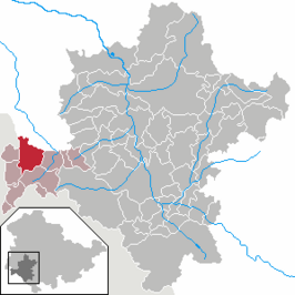 Kaart van Kaltenwestheim
