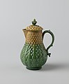 Kan van hardgebakken aardewerk Whieldon ware, pineapple ware, BK-NM-2569.jpg