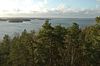 Lake Roine from the Vehoniemenharju observation tower