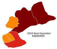 Karaman'da 2024 Türkiye Yerel Seçimleri