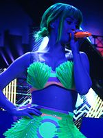 Katy Perry was one of the inspirations for the album Guilty Pleasure. Katy Perry - The Prismatic 26.jpg