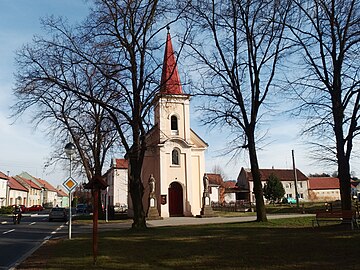 Église de Kelčice.