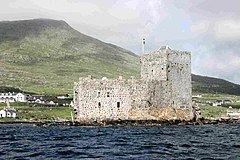 Le château de Kisimul situé dans le Bàhg a’ Chasteil, à Barra, face à Castlebay.