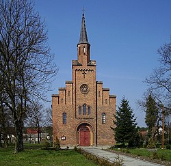 Our Lady of the Rosary church in Ługi Ujskie