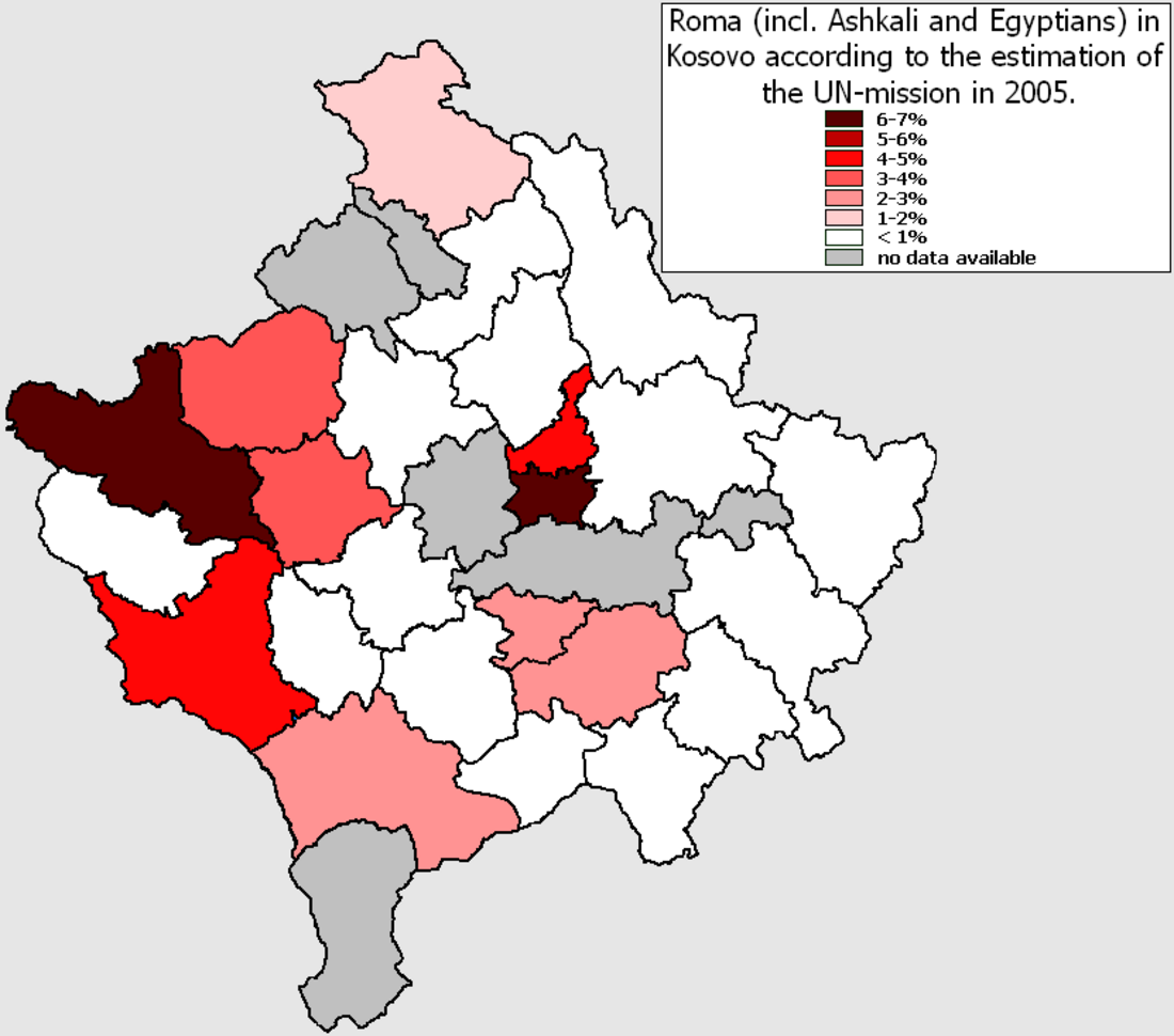 Romani people in Kosovo