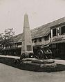 The monument in 1923