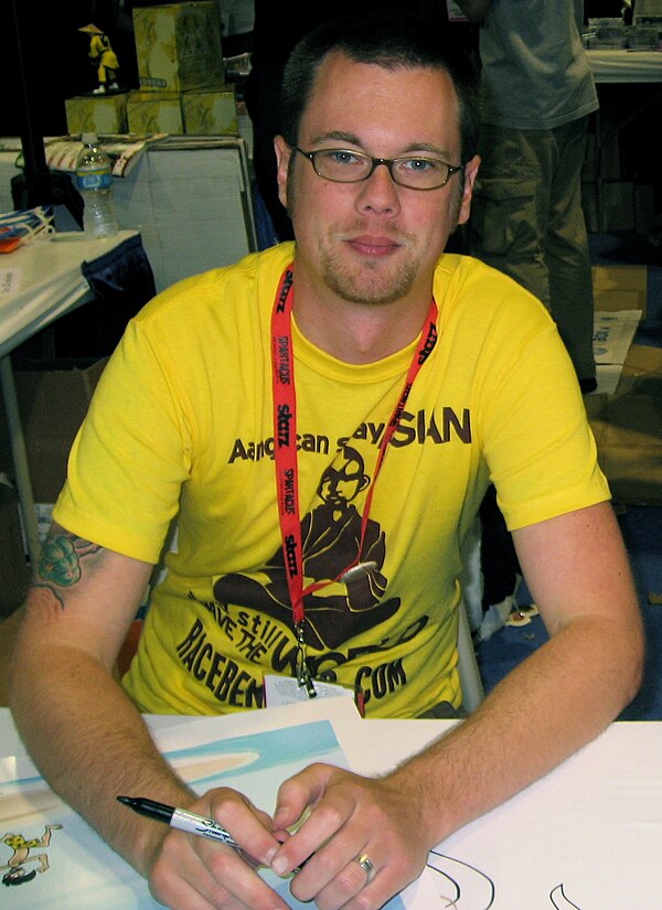 Krahulik at the 2009 ComicCon