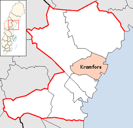Kramfors – Localizzazione