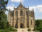 Kutna Hora CZ St Barbara Cathedral front view 01.JPG
