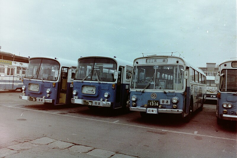 File:Kyushu Sanko buses (1980).jpg