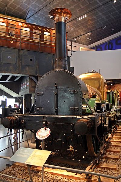 File:LMR 57 "Lion" locomotive, Museum of Liverpool (geograph 4545605).jpg