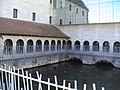 Cloître du couvent des Pénitents en 2017.