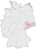 Localização de Döbeln na Alemanha