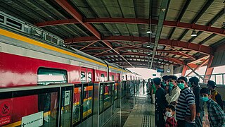 <span class="mw-page-title-main">Chauburji (Lahore Metro)</span> Rapid transit station in Lahore, Pakistan