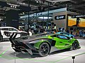 Heckansicht des Lamborghini Essenza SCV12