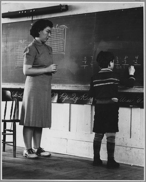 File:Landaff, Grafton County, New Hampshire. The Blue School teacher is a Massachusetts girl, new this ye . . . - NARA - 521532.tif