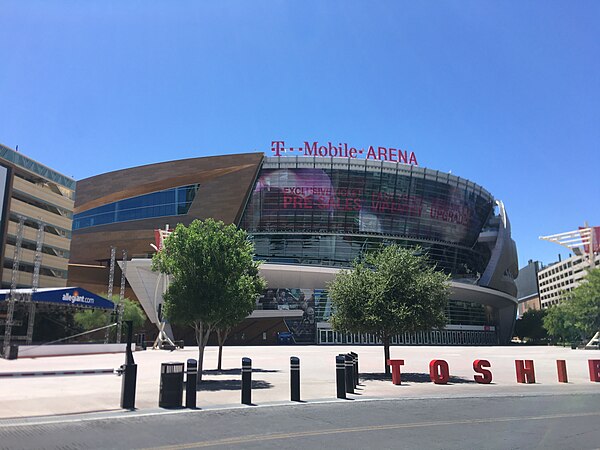 The event was held at the T-Mobile Arena in the Las Vegas suburb of Paradise, Nevada.