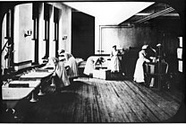 Laundry laboratory, Margaret M. Carnegie School, Pittsburgh, PA, around 1910- 20. (3857055032).jpg