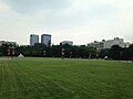 Lawn in front of main building of Tsinghua University 2.JPG