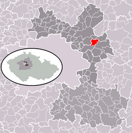 Lázně Toušeň - Localizazion