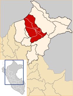 موقعیت استان لورتو در نقشه